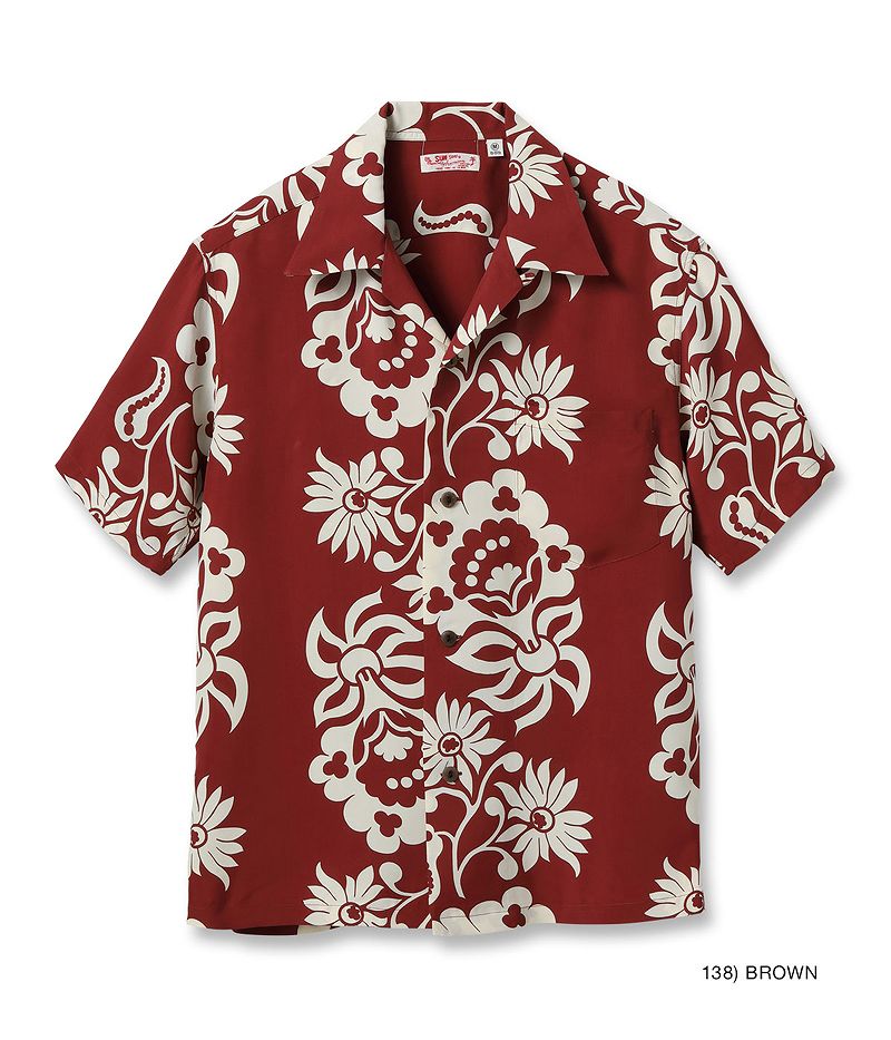 SUN SURF サンサーフ レギュラー ハワイアン シャツ アロハ