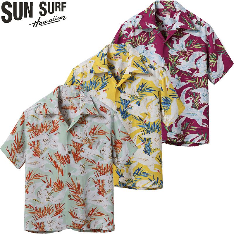 SUN SURF サンサーフ レギュラー ハワイアン シャツ アロハ