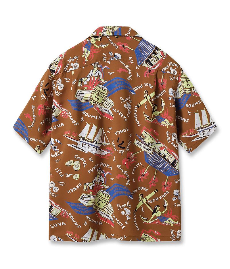 SUN SURF アロハシャツ サンサーフ　SOUTH SEA TRADER SUN SURF サンサーフ レギュラー ハワイアン シャツ アロハ “SOUTH SEA
