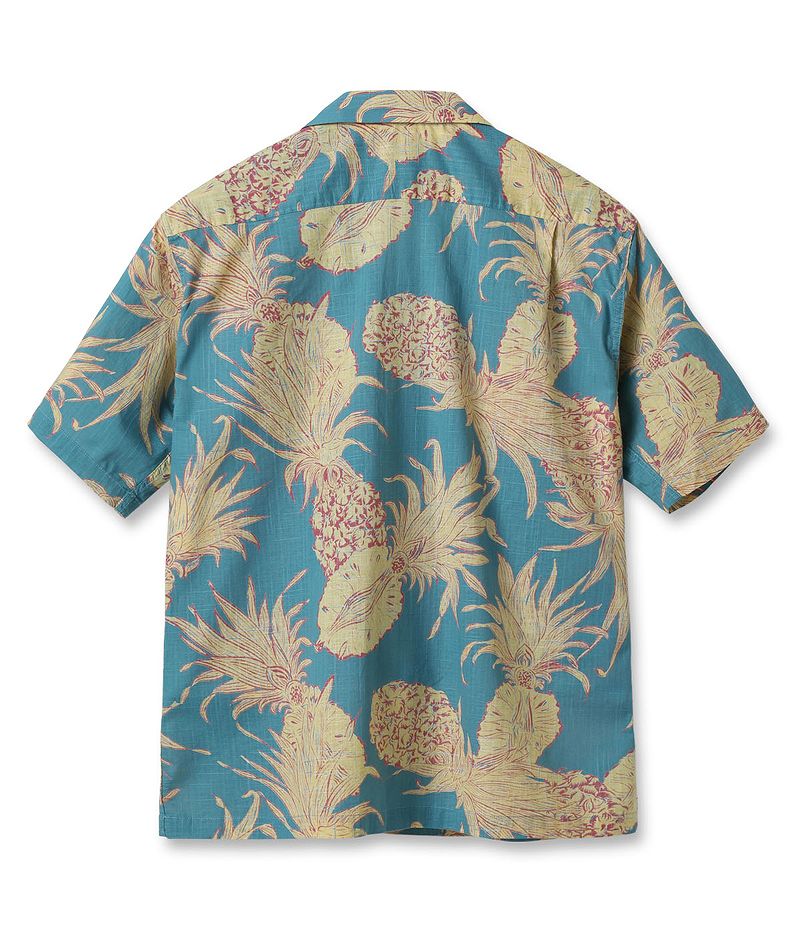 SUN SURF サンサーフ コットン×リネン オープン シャツ アロハ
