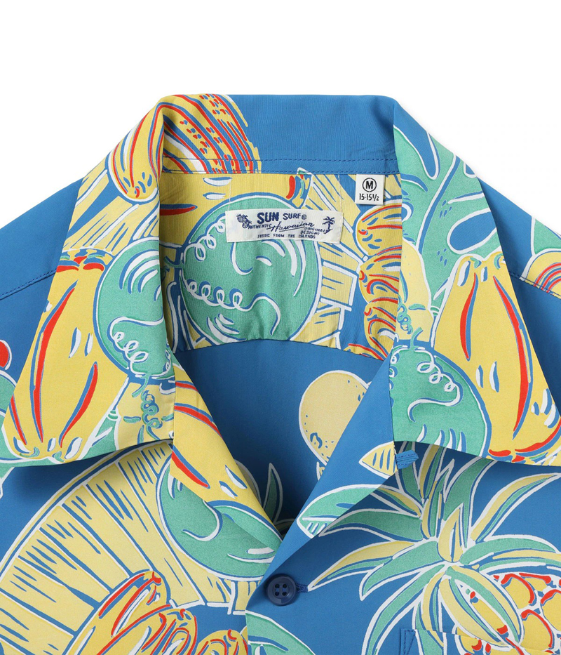 SUN SURF サンサーフ レギュラー ハワイアン シャツ アロハ