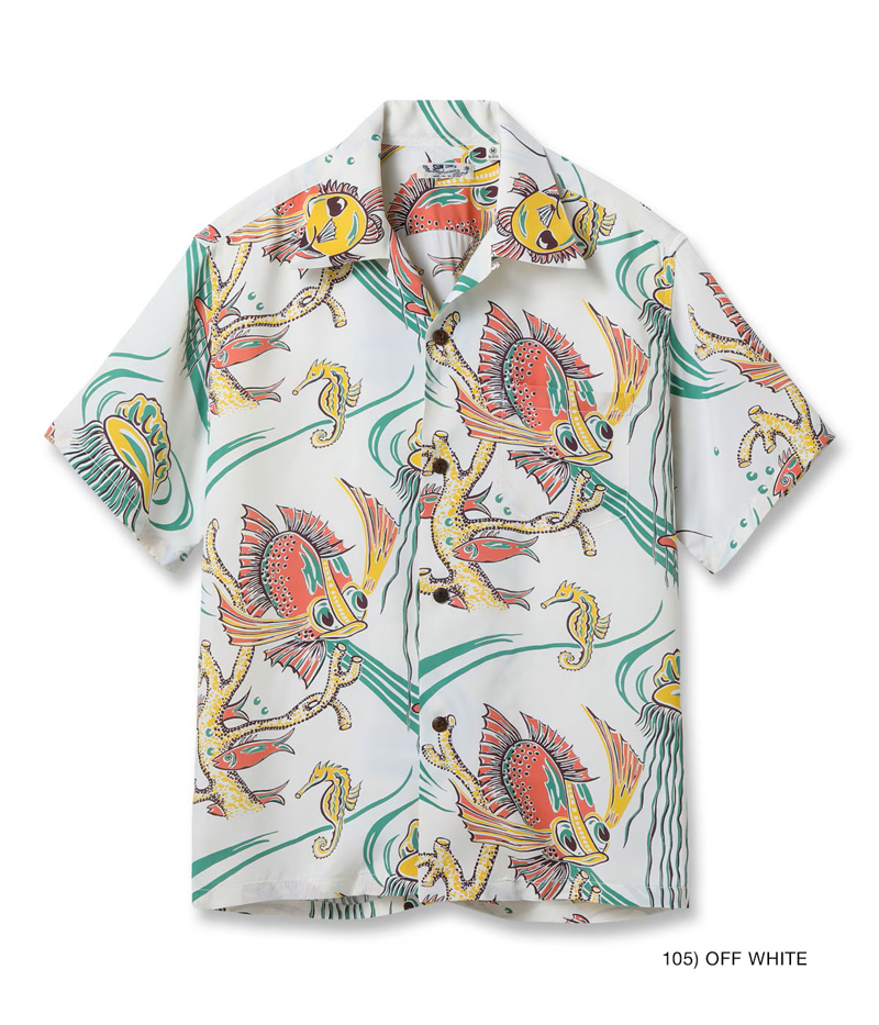 SUN SURF サンサーフ レギュラー ハワイアン シャツ アロハ “BUG SUN SURF サンサーフ レギュラー ハワイアン シャツ アロハ “BUG