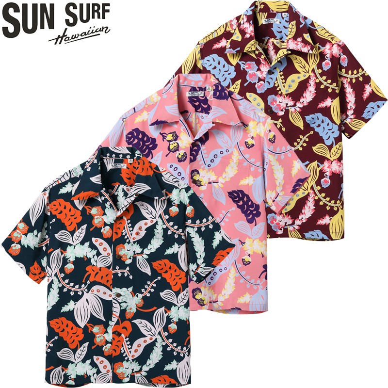 SUN SURF サンサーフ レギュラー ハワイアン シャツ アロハ