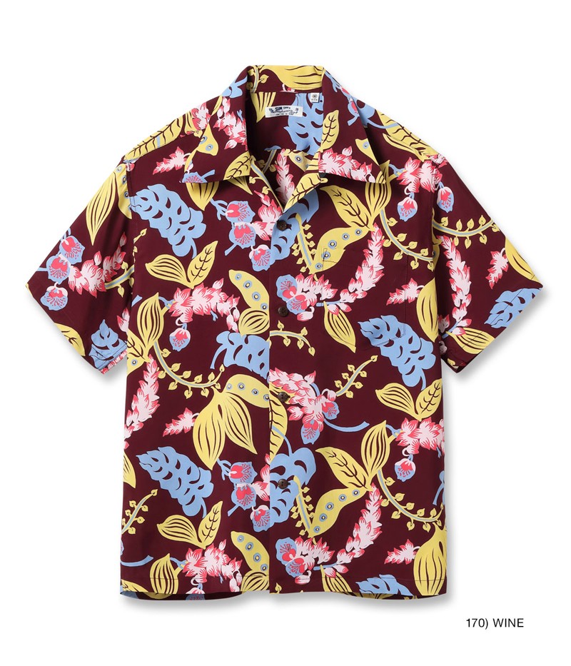 SUN SURF ハワイアンアロハシャツ SUN SURF サンサーフ レギュラー ハワイアン シャツ アロハ