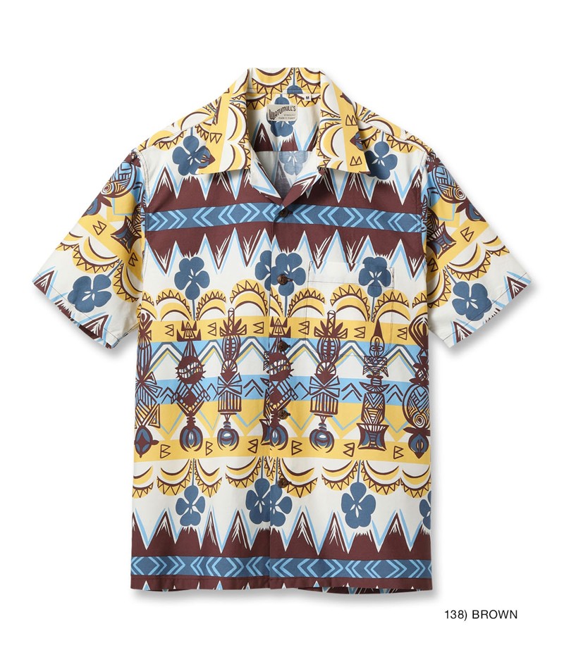 美品 SUN SURF サンサーフ アロハシャツ フラミンゴ M レーヨン 美品】サンサーフ フラミンゴ 総柄 アロハシャツ L 16-16.5
