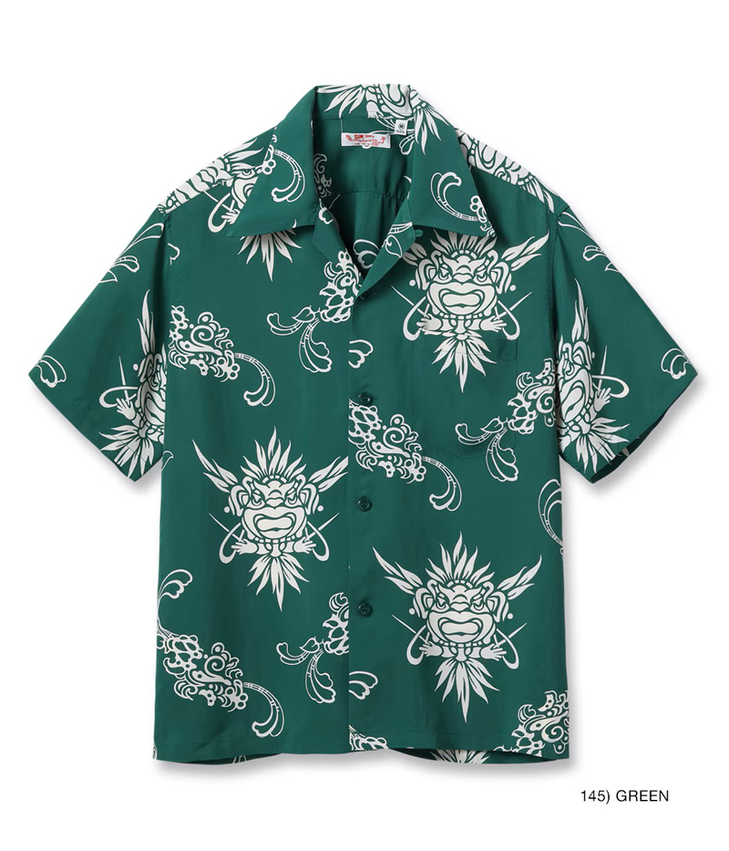 SUN SURF サンサーフ レギュラー レーヨン ハワイアン シャツ アロハ