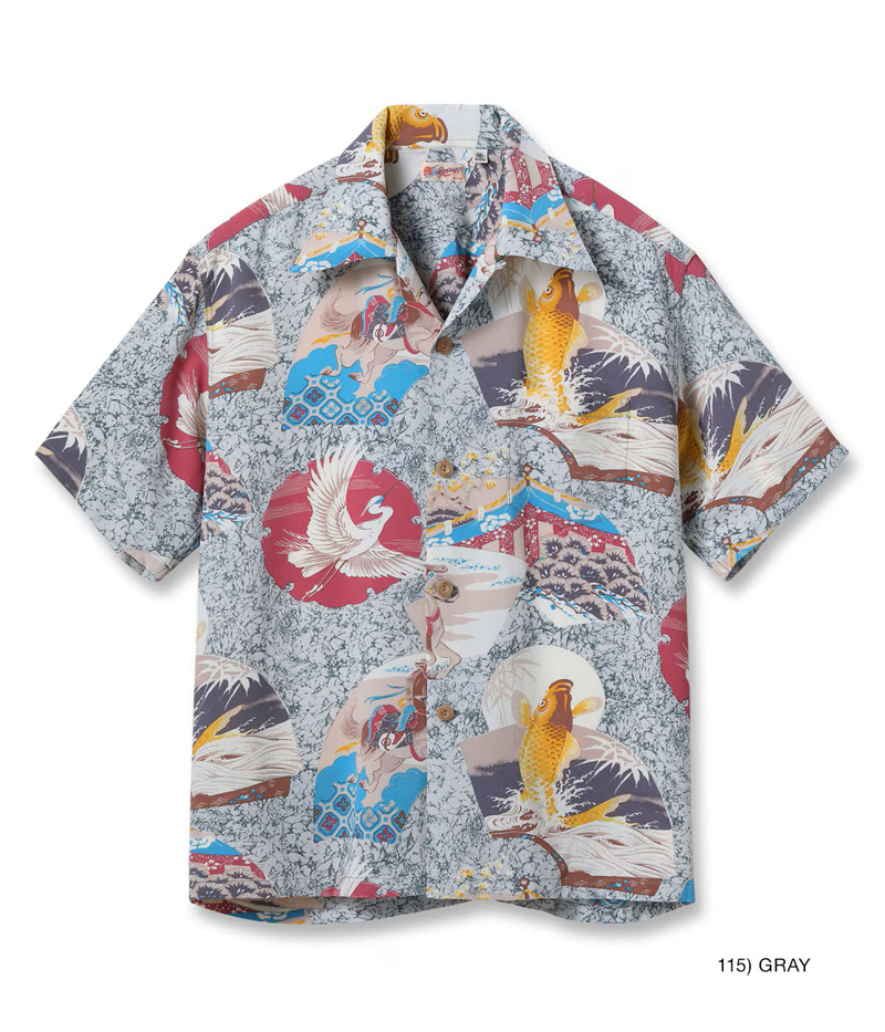 SUN SURF サンサーフ レギュラー レーヨン ハワイアン シャツ アロハ