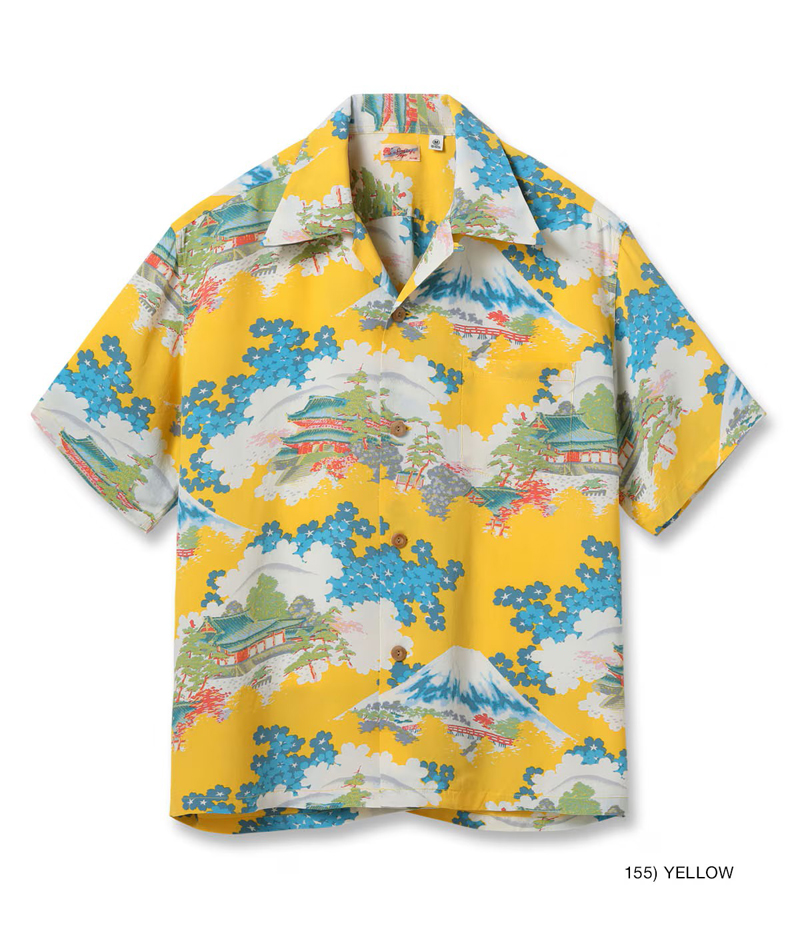 SUN SURF サンサーフ レギュラー レーヨン ハワイアン シャツ アロハ