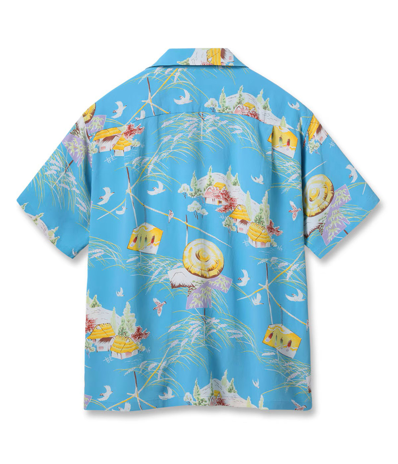 SUN SURF サンサーフ レギュラー レーヨン ハワイアン シャツ アロハ