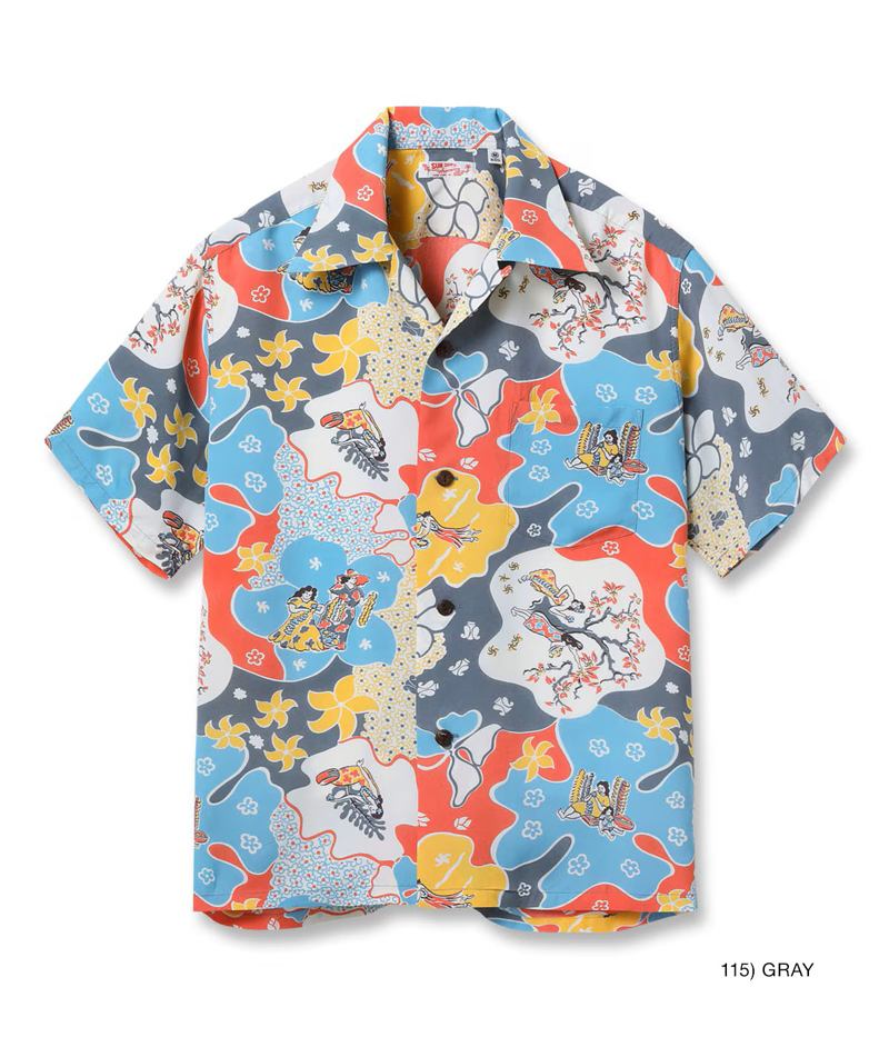 SUN SURF サンサーフ レギュラー レーヨン ハワイアン シャツ アロハ