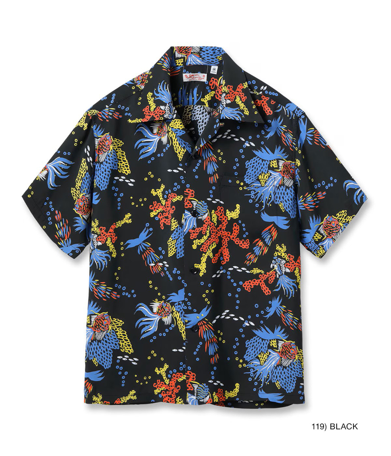 SUN SURF サンサーフ レギュラー レーヨン ハワイアン シャツ アロハ