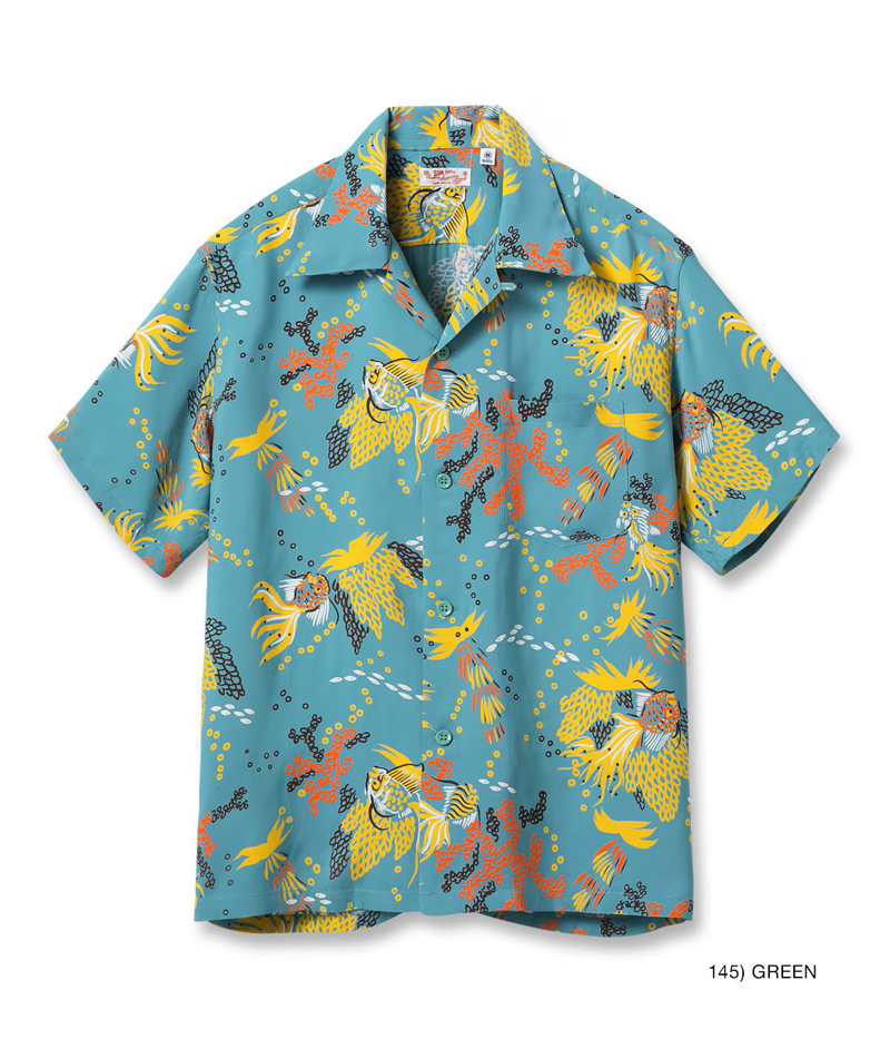 SUN SURF サンサーフ レギュラー レーヨン ハワイアン シャツ アロハ