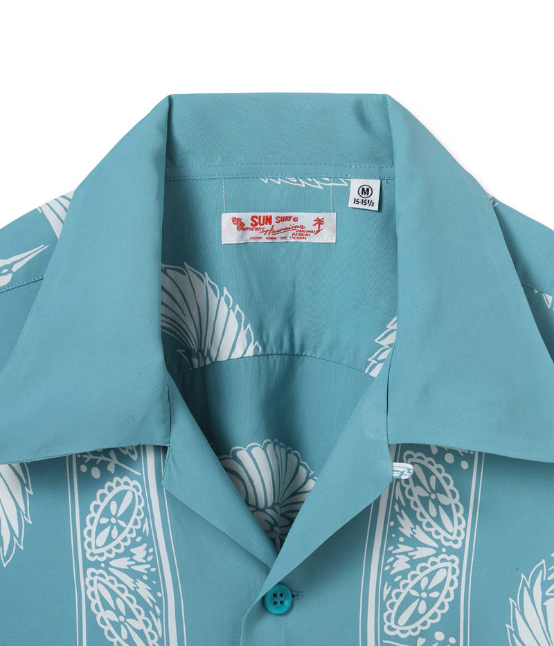 SUN SURF サンサーフ レギュラー レーヨン ハワイアン シャツ アロハ