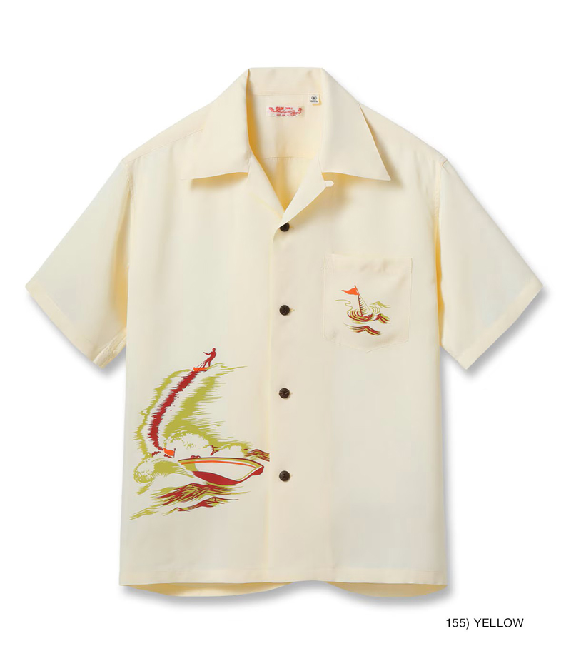 SUN SURF サンサーフ レギュラー レーヨン ハワイアン シャツ アロハ