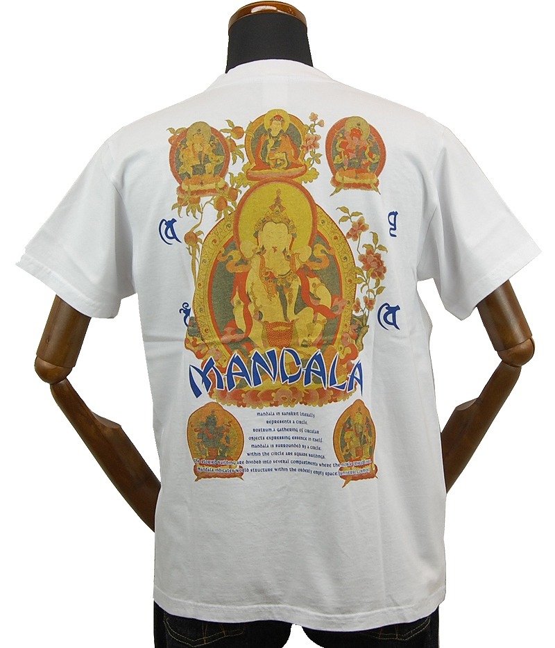 SUN SURF サンサーフ 半袖 Tシャツ 「MANDALA」SS78940 曼荼羅