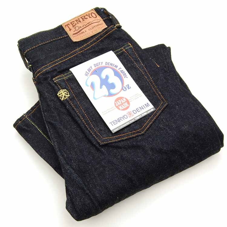 倉敷天領デニム（TENRYO DENIM）23オンスセルビッチ タイトストレートジーンズ「TDP235」/ヘビーオンス/23oz/岡山/児島/日本製/  : tdp235 : Klaxon ヤフー店 - 通販 - Yahoo!ショッピング