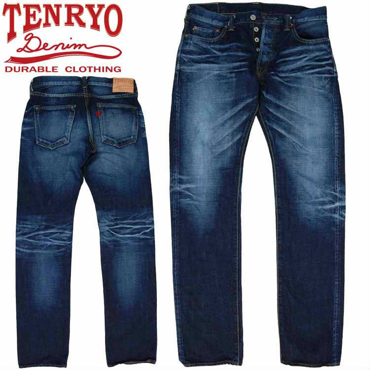 倉敷天領デニムtenryo Denim オリジナル右綾13ozセルビッチデニム スタイリッシュストレートジーンズ ヴィンテージウォッシュ Tdp305rc1 Tdp305rc1 Klaxon Online Store ヤフー店 通販 Yahoo ショッピング