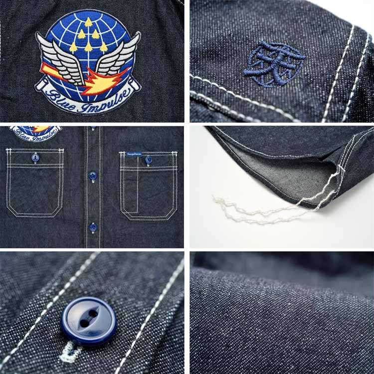 倉敷天領デニム 倉敷天領デニム×ブルーインパルス TENRYO DENIM×BLUE