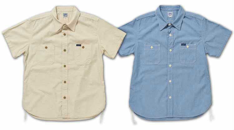 TENRYO DENIM デニムワークシャツ 10ozセルジッジデニム M tds2301-1.jpg