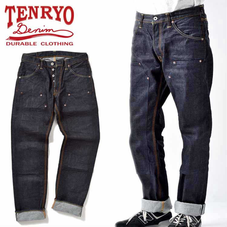 倉敷天領デニム TENRYO DENIM オリジナルダブルニーワークパンツ DOUBLE KNEE WORK PANTS「TDWP019」