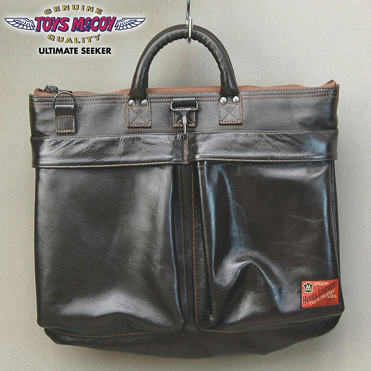 トイズマッコイTOYS McCOY LEATHER HELMET BAGレザーヘルメットバッグ