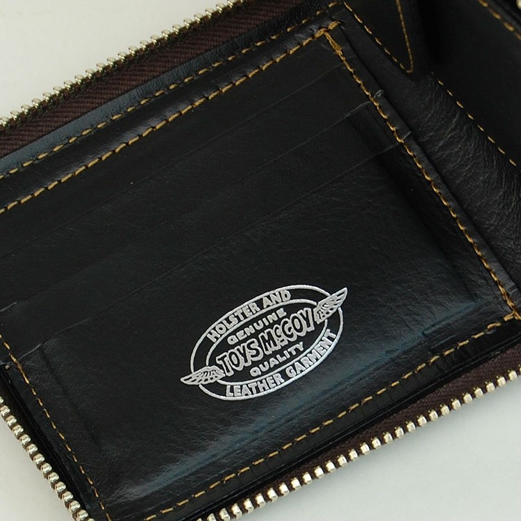 TOYS McCOY（トイズマッコイ） レザーキルティング ウォレットLEATHER