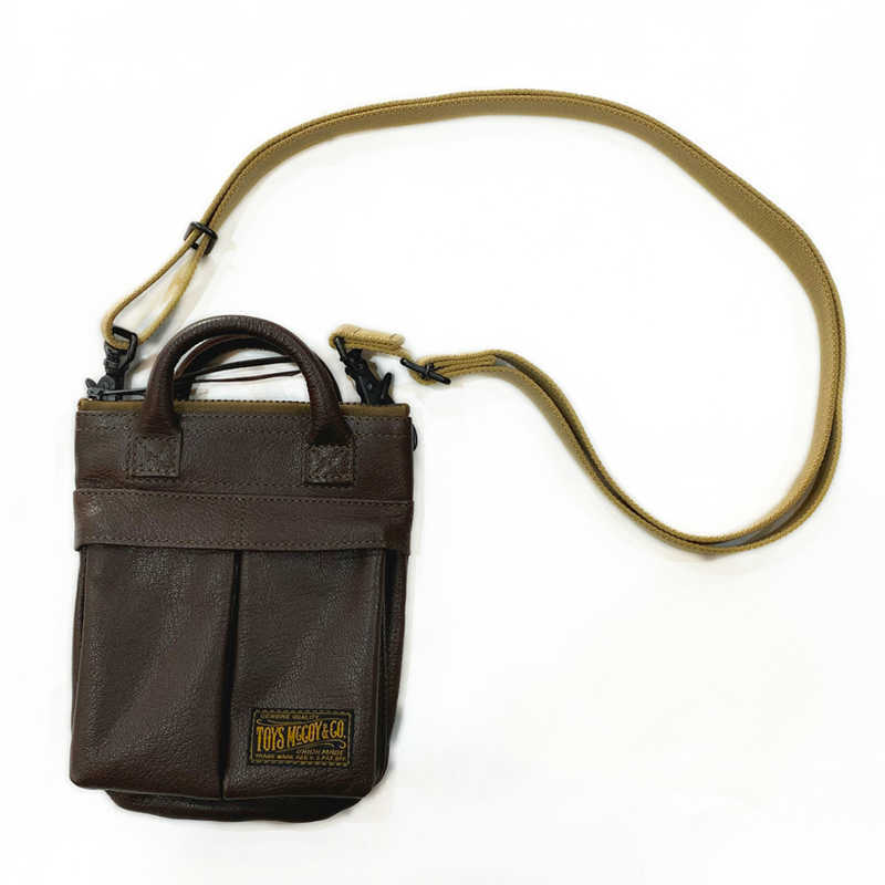 TOYS McCOY（トイズマッコイ） レザーヘルメットバッグミニ LEATHER