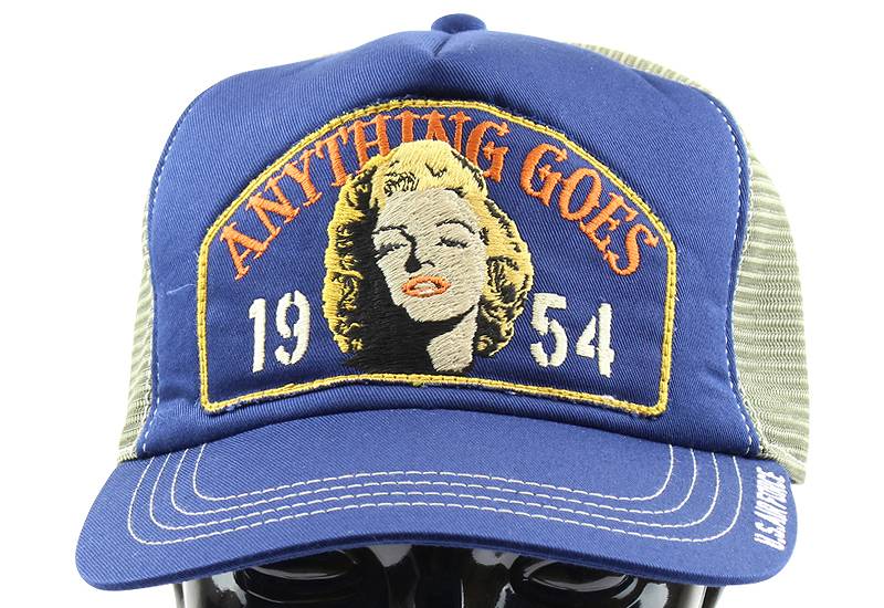 トイズマッコイ メッシュ キャップ マリリン・モンロー「ANYTHING GOES」TMA2212 TOYS McCOY MESH CAP  MARILYN MONROE