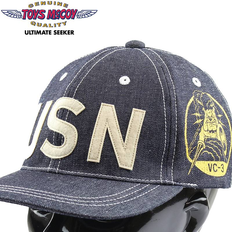 TOYS McCOY（トイズマッコイ） 10oz デニム キャップ USN 