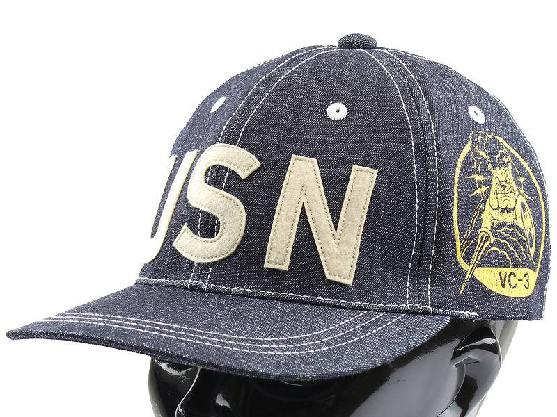 TOYS McCOY（トイズマッコイ） 10oz デニム キャップ USN 