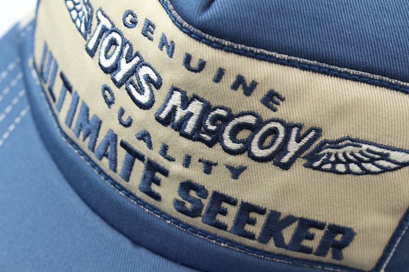 TOYS McCOY ストライプキャップ TOYS McCOY Hickory Striped Trucker Hat Men's Casual