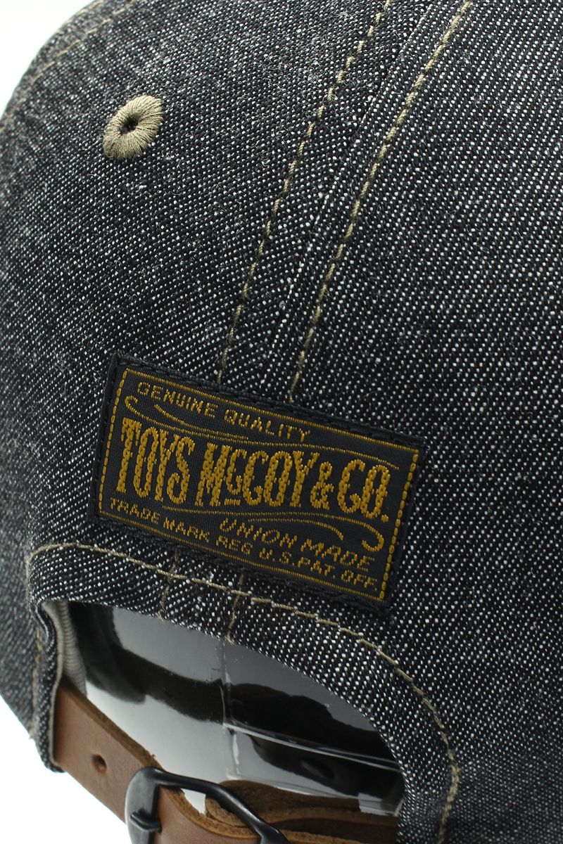 TOYS McCOY（トイズマッコイ） ブラック デニム キャップ 