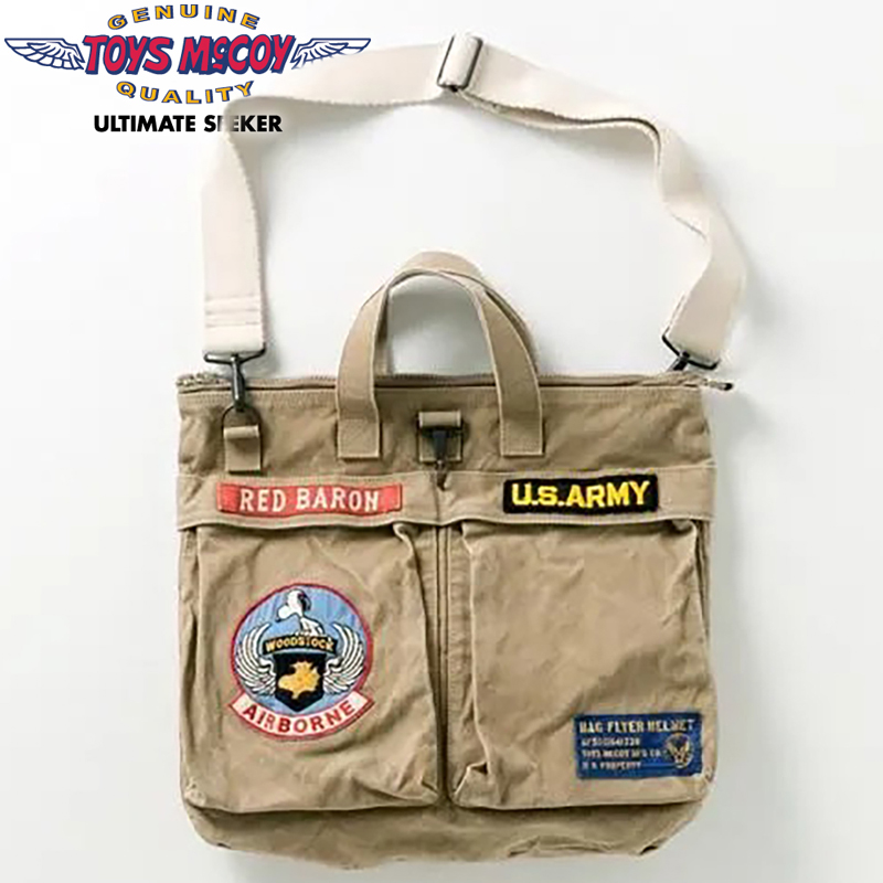 TOYS McCOY（トイズマッコイ） キャンバスクロス ヘルメット バッグ