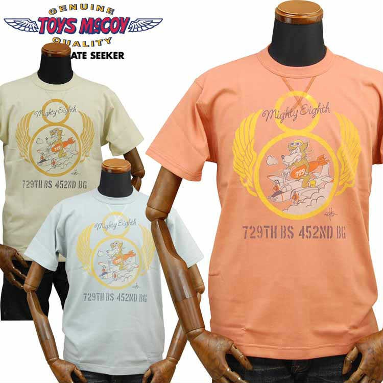 トイズマッコイTOYS McCOY ミリタリーTシャツ「729TH BOMBER SQDN