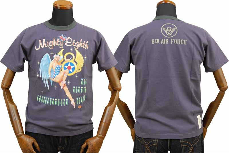 TOYS McCOY（トイズマッコイ） ミリタリーTシャツ「MIGHTY EIGHTH