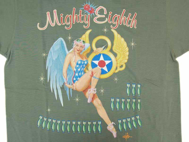 TOYS McCOY（トイズマッコイ） ミリタリーTシャツ「MIGHTY EIGHTH
