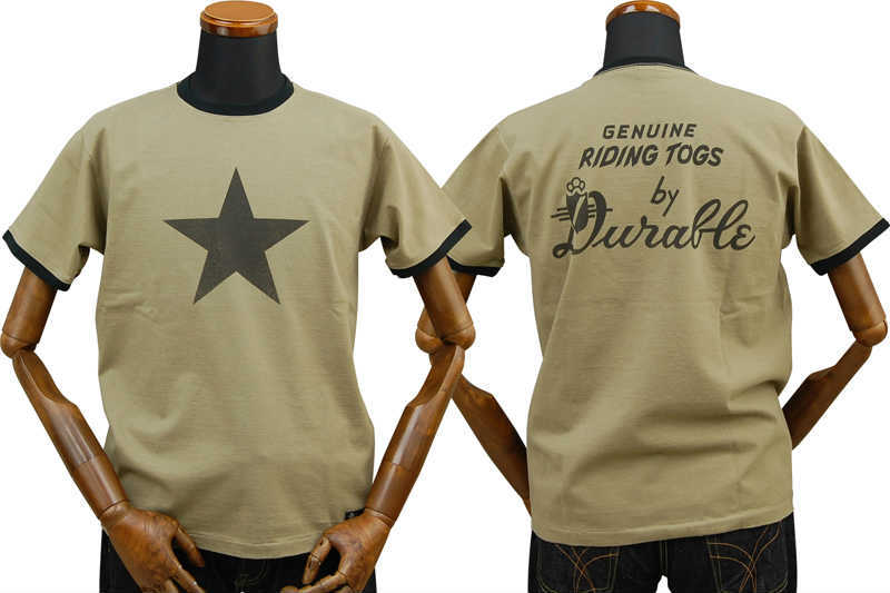 トイズマッコイ TOYS McCOY JOHNNYリンガーTシャツ THE WILD ONE「DURABLE ONE STAR」TMC2118｜amekajishop-klax-on｜04