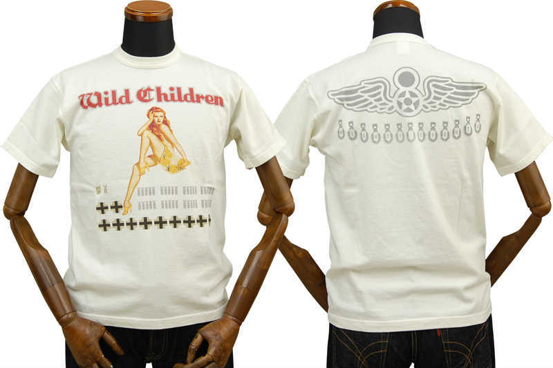 トイズマッコイ TOYS McCOY ミリタリーTシャツ「WILD CHILDREN」TMC2140