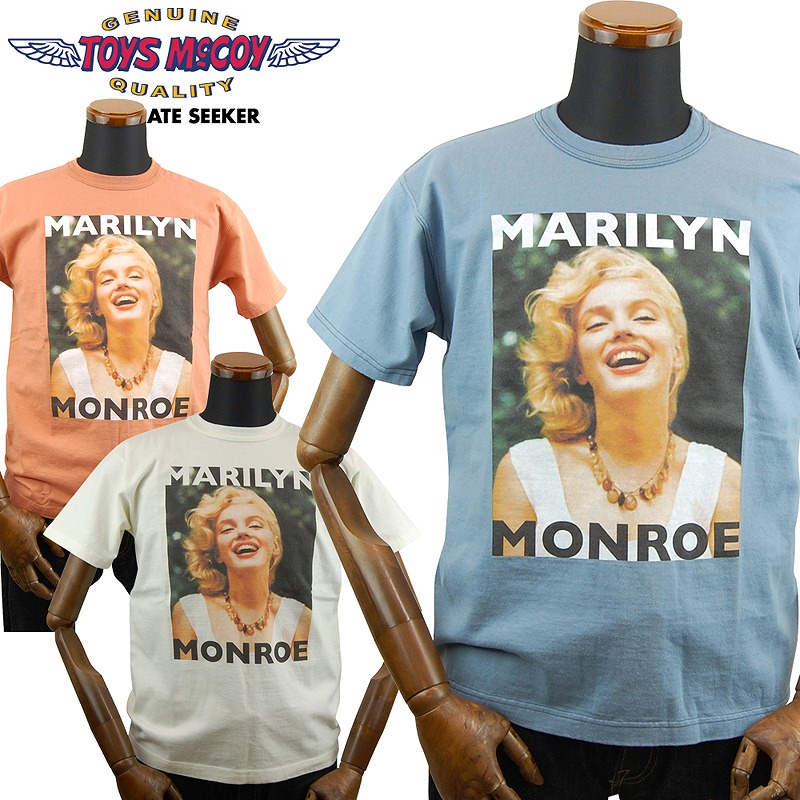 TOYS McCOY トイズマッコイ マリリン・モンロー 半袖 Tシャツ