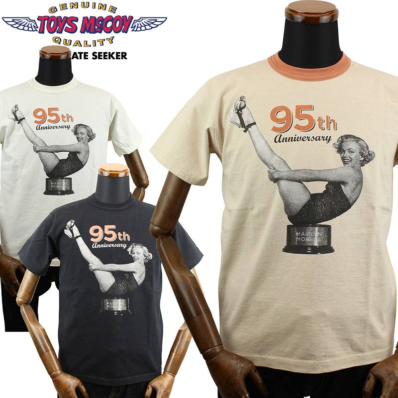 TOYS McCOY トイズマッコイ マリリン・モンロー 半袖 Tシャツ