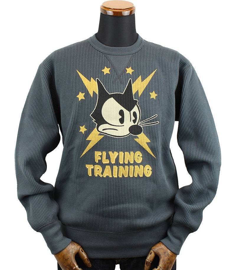 TOYS McCOY（トイズマッコイ） ビッグ ワッフル クルーネック シャツ