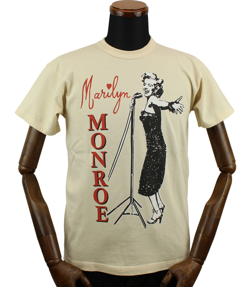 トイズマッコイ マリリン・モンロー Tシャツ " BULLDOZER BOWL " TMC2309 / TOYS McCOY MARILYN MONROE TEE " BULLDOZER BOWL "｜amekajishop-klax-on｜03