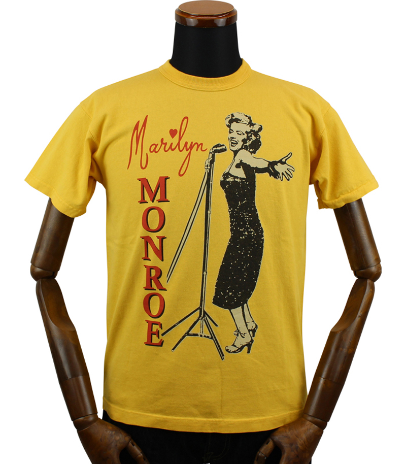 トイズマッコイ マリリン・モンロー Tシャツ " BULLDOZER BOWL " TMC2309 / TOYS McCOY MARILYN MONROE TEE " BULLDOZER BOWL "｜amekajishop-klax-on｜04