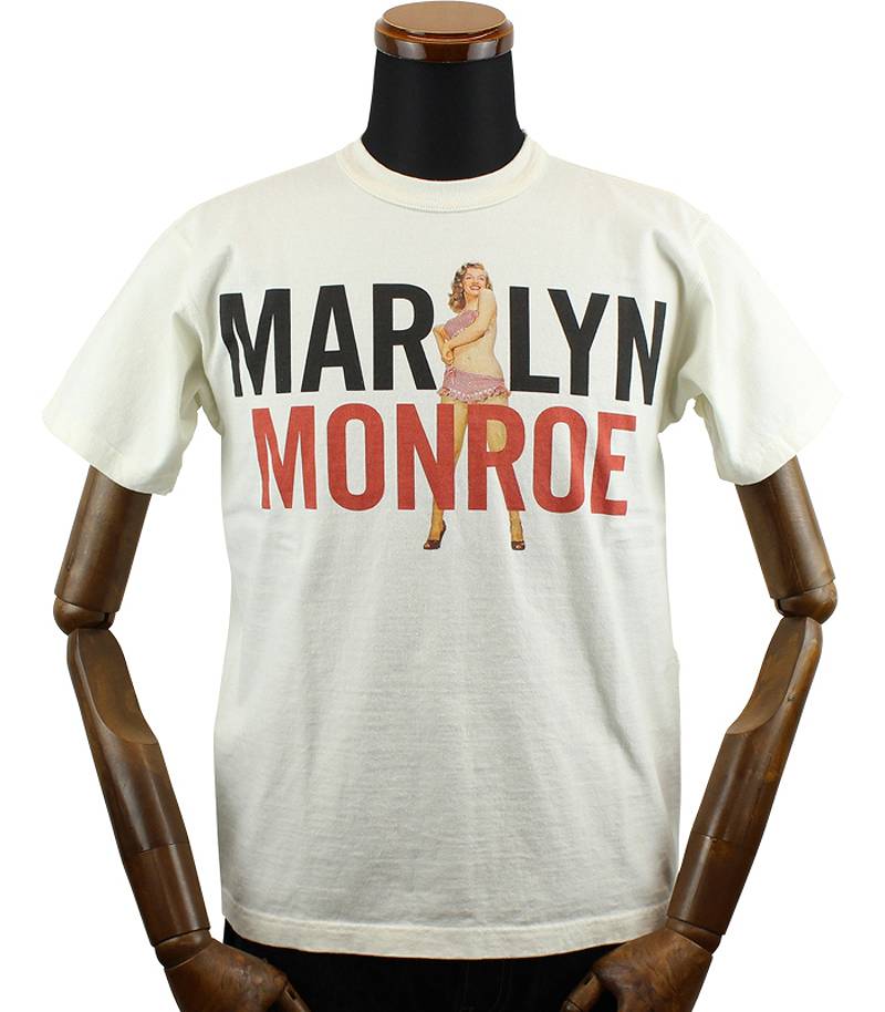 トイズマッコイ マリリン・モンロー Tシャツ " PIN UP GIRL " TMC2310 / TOYS McCOY MARILYN MONROE TEE " PIN UP GIRL "｜amekajishop-klax-on｜02