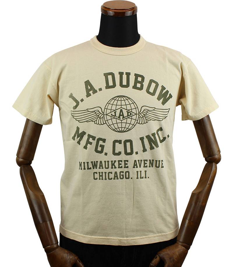 トイズマッコイ ミリタリー Tシャツ “J.A.DUBOW MFG.CO., INC” TMC2346 / TOYS McCOY