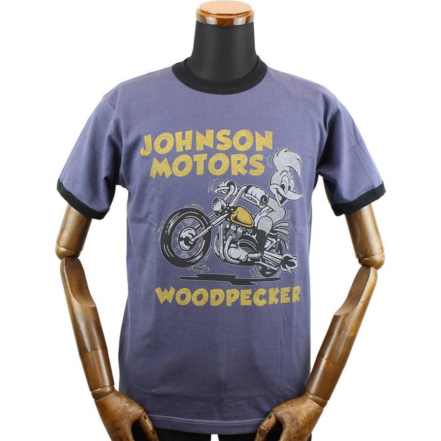 トイズマッコイ ウッディーウッドペッカー Tシャツ " JOHNSON MOTORS " TMC2349 / TOYS McCOY WOODY WOODPECKER TEE " JOHNSON MOTORS "｜amekajishop-klax-on｜04