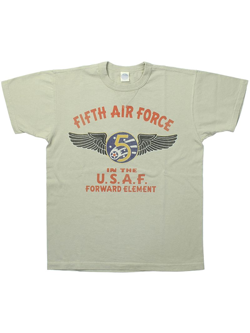 トイズマッコイ ミリタリー Tシャツ " FIFTH AIR FORCE " TMC2428 / TOYS McCOY MILITARY TEE SHIRT " FIFTH AIR FORCE "｜amekajishop-klax-on｜02