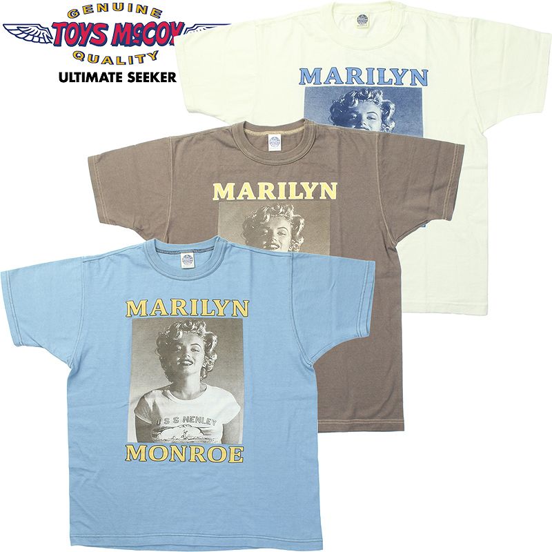 TOYS McCOY（トイズマッコイ） マリリン・モンロー Tシャツ ” USS