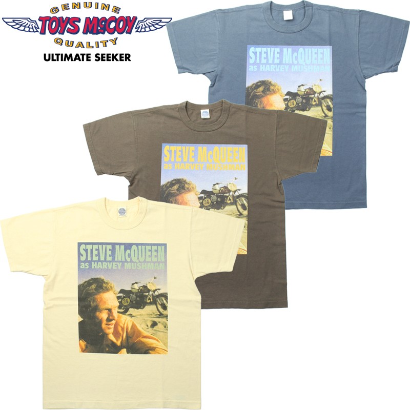 TOYS McCOY（トイズマッコイ） スティーブ・マックイーン Tシャツ