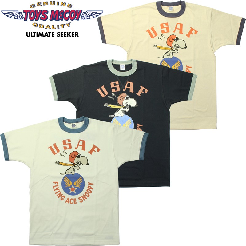 TOYS McCOY（トイズマッコイ） スヌーピー 半袖 Tシャツ 